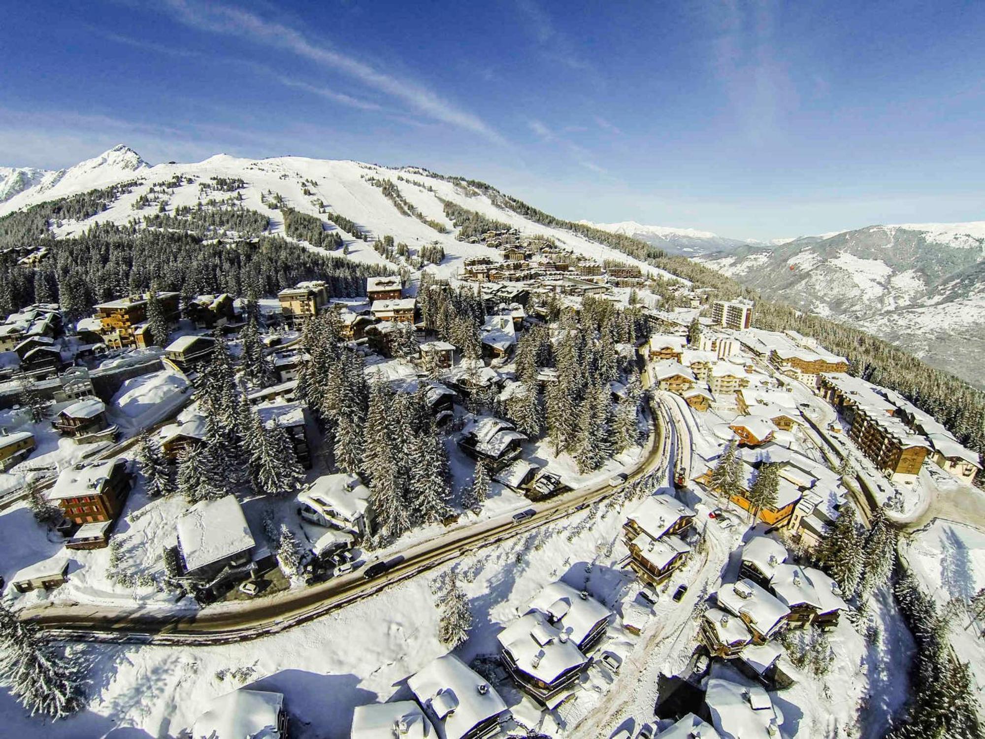 Appartement Renove Avec Acces Direct Aux Pistes, 3 Chambres, Courchevel 1850 - Fr-1-564-75 Exterior foto