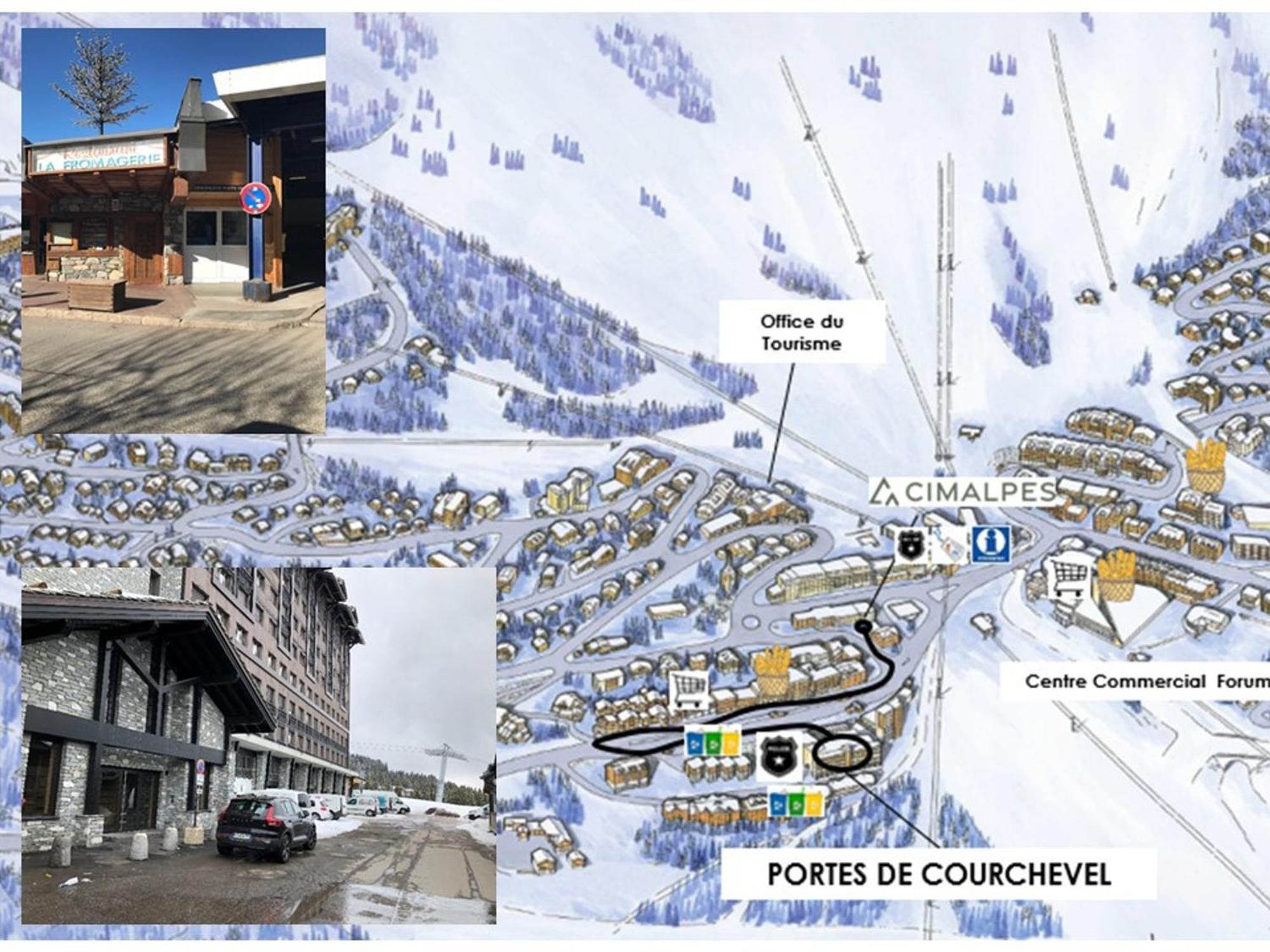 Appartement Renove Avec Acces Direct Aux Pistes, 3 Chambres, Courchevel 1850 - Fr-1-564-75 Exterior foto